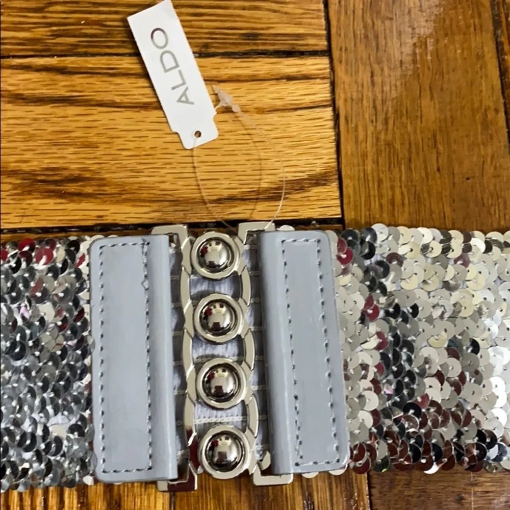 2 for $15 NWT Aldo silver fashion belt